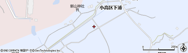 福島県南相馬市小高区下浦（頭迫）周辺の地図