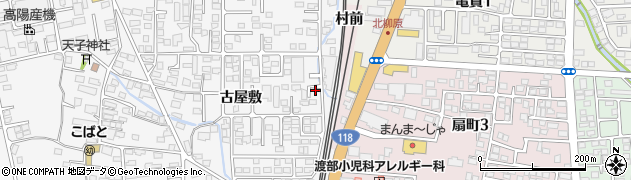 株式会社義建工業　会津若松営業所周辺の地図