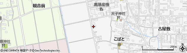 福島県会津若松市町北町大字上荒久田周辺の地図