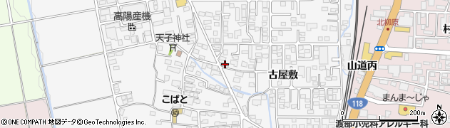 福島県会津若松市町北町大字上荒久田古屋敷87周辺の地図