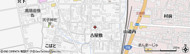 福島県会津若松市町北町大字上荒久田古屋敷60周辺の地図