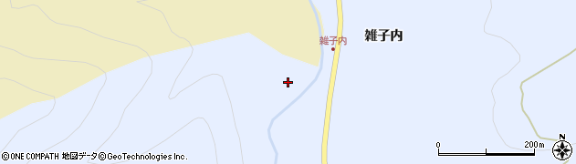 福島県郡山市熱海町高玉（堰根）周辺の地図