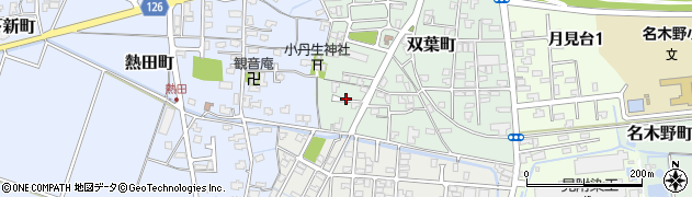 新潟県見附市双葉町13周辺の地図