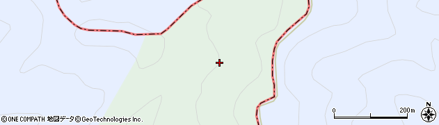福島県郡山市熱海町玉川（三百両山）周辺の地図