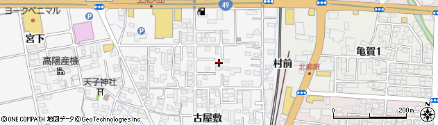 福島県会津若松市町北町大字上荒久田（鈴木）周辺の地図