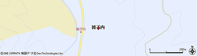 福島県郡山市熱海町高玉雑子内周辺の地図