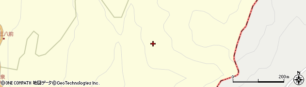 福島県西会津町（耶麻郡）下谷（越戸乙）周辺の地図