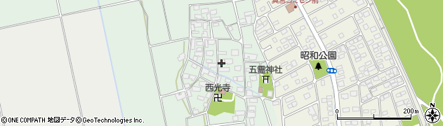 福島県会津若松市北会津町真宮（真渡）周辺の地図