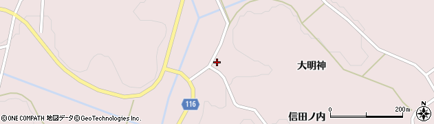 福島県本宮市長屋（折戸）周辺の地図