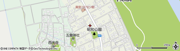 福島県会津若松市真宮新町南周辺の地図