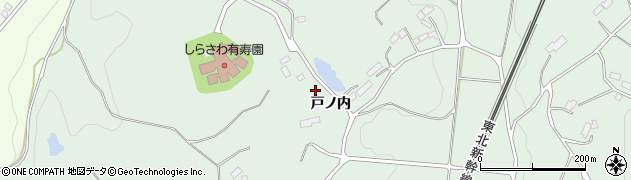 福島県本宮市和田（戸ノ内）周辺の地図