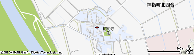 福島県会津若松市神指町上神指周辺の地図