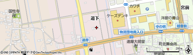 東北福山通運株式会社　会津営業所周辺の地図