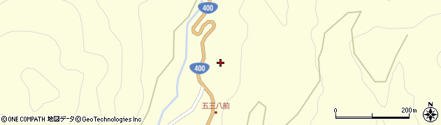 福島県西会津町（耶麻郡）下谷（新屋敷乙）周辺の地図