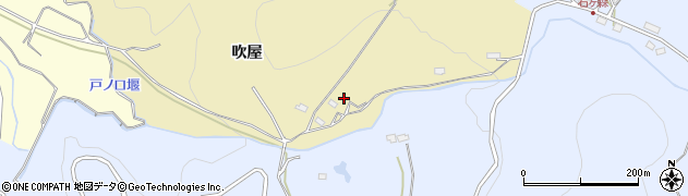福島県会津若松市一箕町大字鶴賀吹屋乙周辺の地図