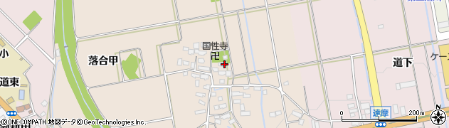 福島県会津若松市町北町大字中沢（村中甲）周辺の地図