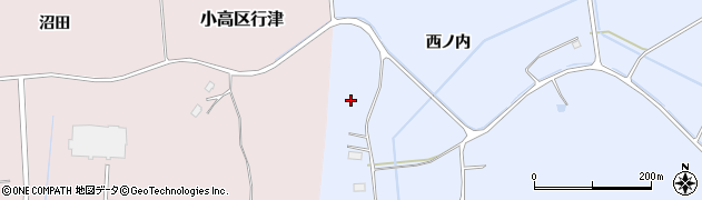 福島県南相馬市小高区下浦（舘下）周辺の地図