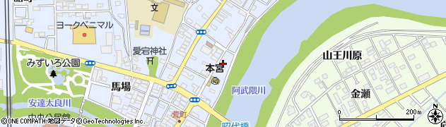 福島県本宮市本宮（東町）周辺の地図