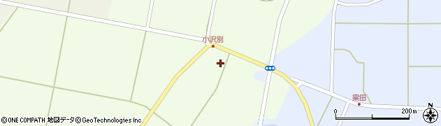 福島県大沼郡会津美里町小沢上小沢周辺の地図