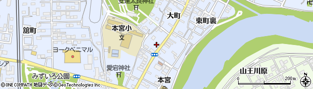 鎌田京染店周辺の地図