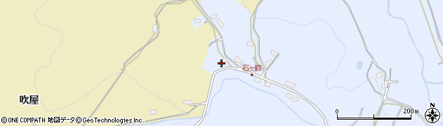 福島県会津若松市一箕町大字八幡（石ケ森）周辺の地図
