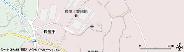 福島県本宮市長屋菖蒲田周辺の地図