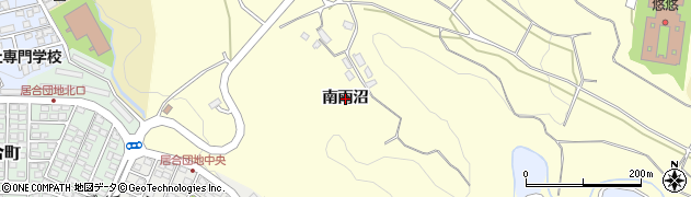 福島県会津若松市一箕町大字松長（南雨沼）周辺の地図
