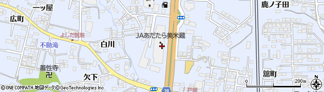 福島県本宮市本宮（戸崎）周辺の地図