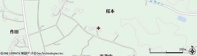 福島県本宮市和田桜本85周辺の地図