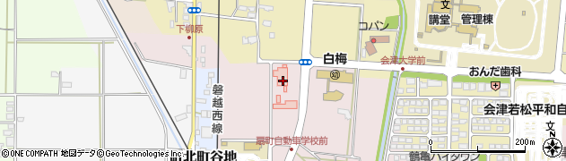 福島県会津若松市一箕町大字亀賀北柳原25周辺の地図