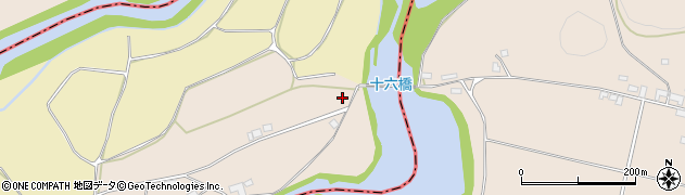 福島県会津若松市湊町大字赤井（戸ノ口甲）周辺の地図