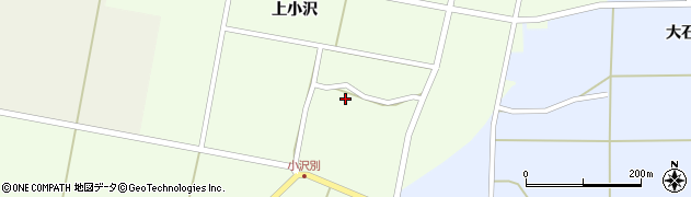福島県会津美里町（大沼郡）小沢（八幡甲）周辺の地図