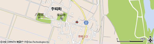 新潟県長岡市李崎町185周辺の地図