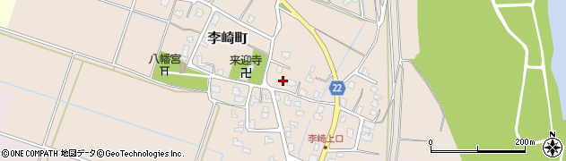新潟県長岡市李崎町187周辺の地図