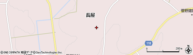 福島県本宮市長屋（一斗内）周辺の地図