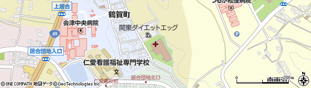 株式会社関東ダイエットエッグ　会津若松工場周辺の地図
