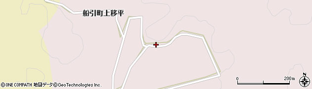 福島県田村市船引町上移（高屋敷）周辺の地図