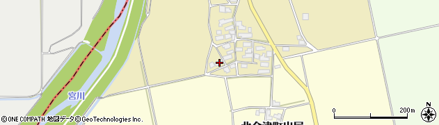 福島県会津若松市北会津町和泉109周辺の地図