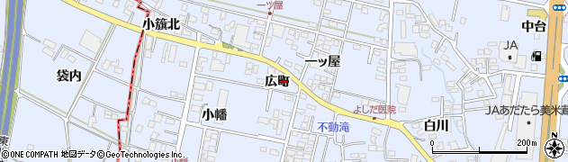 福島県本宮市本宮（広町）周辺の地図