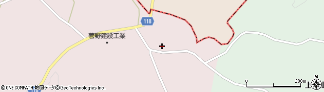 福島県本宮市長屋（中島）周辺の地図