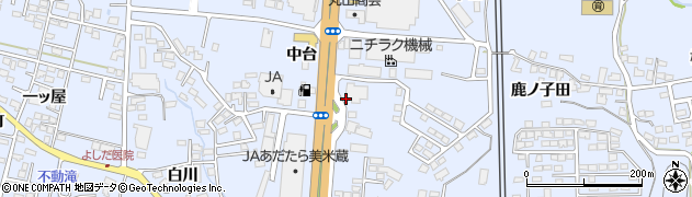 福島県本宮市本宮（中台）周辺の地図