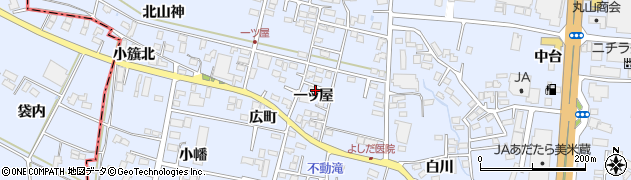 福島県本宮市本宮（一ッ屋）周辺の地図