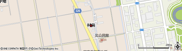 福島県会津若松市高野町大字上高野（村前）周辺の地図