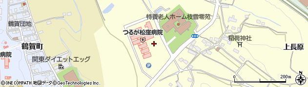 福島県会津若松市一箕町大字鶴賀（苅林）周辺の地図