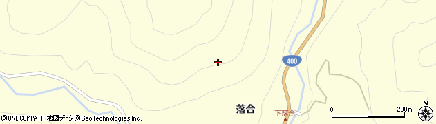 福島県西会津町（耶麻郡）下谷（高平乙）周辺の地図
