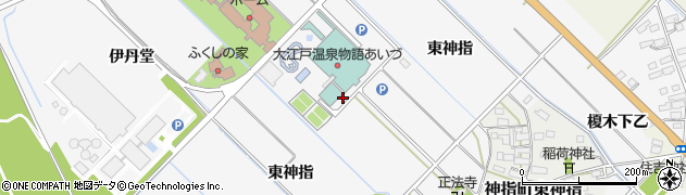 福島県会津若松市神指町大字北四合（東神指）周辺の地図