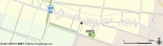 新潟県長岡市与板町蔦都375周辺の地図