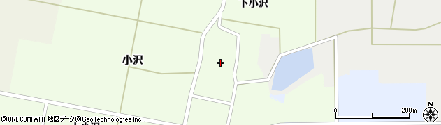 福島県会津美里町（大沼郡）小沢（若宮乙）周辺の地図