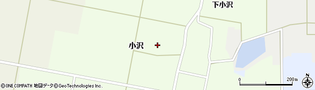 福島県会津美里町（大沼郡）小沢（才ノ神乙）周辺の地図