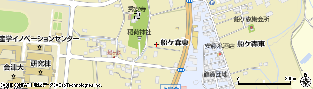 福島県会津若松市一箕町大字鶴賀（下居合）周辺の地図